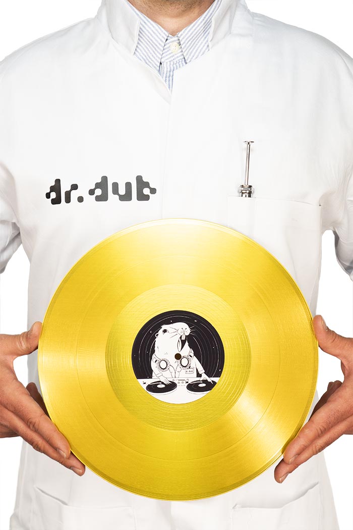 Goldene Schallplatte von dr.dub